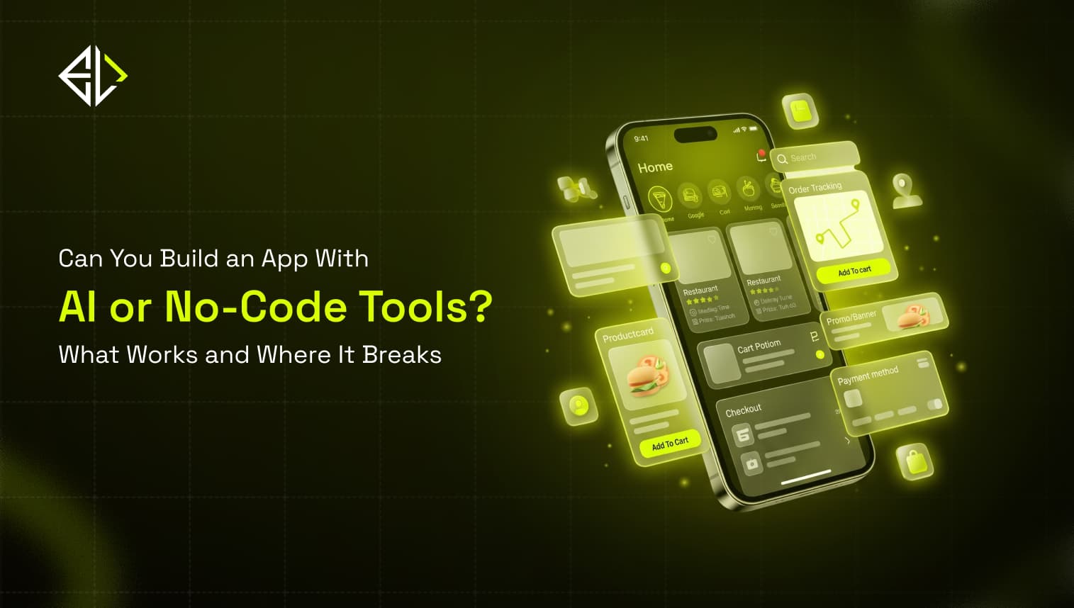 build an app with ai or no code